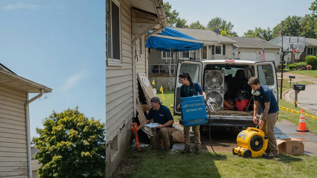 Ceiling Leak Cleanup in Chilton, WI near me